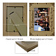 Natural Wood Photo Frames AJEW-WH0292-045-2