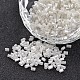 8/0 Two Cut Inside Colours Round Hole Glass Seed Beads SEED-I006-101-1