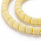 Chapelets de perles en pâte polymère CLAY-T001-C46-5