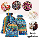 CHGCRAFT 20Pcs 3 Styles Ramadan Gift Favor Goody Bags Eid Mubarak Linen Drawstring Jute Large Burlap Pouch Bags Candy Gift Bags for Present Wedding Valentine Favor ABAG-CA0001-09-6