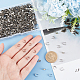 DICOSMETIC 1000Pcs Snap on Bails 201 Stainless Steel Small Pinch Clip Bail Clasps Pendant Connector Clasps Abundant Pendant Hooks for Dangle Charms DIY Craft Jewellery Making 7x6x3mm STAS-DC0009-65-3