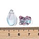 Прозрачные стеклянные бусины градиентного цвета GLAA-B026-01M-3