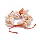 Bracelets de perle tressés avec cordon de nylon réglable BJEW-JB05117-02-2