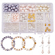 Набор для изготовления стеклянных жемчужных браслетов sunnyclue DIY-SC0002-10-1