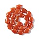 Natürlichen roten Aventurin Perlen Stränge G-L242-11-3