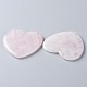Cabochons de quartz rose naturel G-F697-F02-3