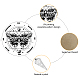 Planche à pendule creatcabin collier de radiesthésie kit de fabrication de bricolage divination DIY-CN0001-79-3