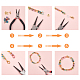 PandaHall 160pcs 8mm Iron Open Jump Rings Jewelry DIY Findings for Choker Necklaces Bracelet Making IFIN-PH0024-43-7