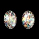 Opal-Cabochons aus Harzimitat RESI-H148-06-4