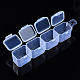 Rectangle Polypropylene(PP) Bead Storage Containers CON-Q040-001-7