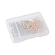 32Pcs 8 Styles Iron Linking Rings IFIN-FS0001-27-2