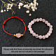 Perline di quarzo rosa con pietre preziose rotonde naturali pandahall G-TA0001-09-12