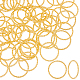 Unicraftale 50 Uds anillos de unión de aleación FIND-UN0002-01G-1