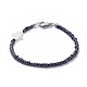 Bracelets en perles de rocaille de verre BJEW-JB05255-05-1