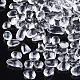Cuentas de semillas de vidrio transparente fgb SEED-S020-01-2