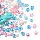 Kits de fabricación de conjuntos de joyas de color caramelo diy DIY-YW0004-90C-5