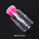 空のプラスチックプレスポンプボトル  マニキュアリムーバー清潔な液体の水の貯蔵ボトル  ショッキングピンク  5.6x11cm  容量：約180ミリリットル MRMJ-Q114-007-2