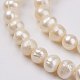 Natural Cultured Freshwater Pearl Beads Strands PEAR-D187-54-3
