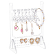 Transparent Acrylic Earrings Display Hanger EDIS-WH0029-33B-1