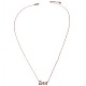 Ожерелье с подвеской в виде любви из стерлингового серебра tinysand 925 и кубическим цирконием TS-N376-RG-3