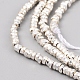 Electroplated Non-magnetic Synthetic Hematite Beads Strands G-F682-07-S-3