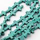 Synthetic Turquoise Beads Strands TURQ-G112-12x16mm-01-1