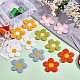 Fingerinspire 60 Stück Blumen-Stickerei-Applikationen PATC-FG0001-52-5