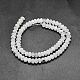 Brins de perles de pierre de lune arc-en-ciel naturel G-O170-67D-2
