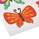 DIY Schmetterling Diamant Malerei Aufkleber Kits für Kinder DIY-O016-11-3