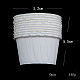 Accesorios para taza de papel blanco de frijol cera depilación MRMJ-L008-01-7