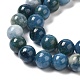 Chapelets de perles de jade teintes naturelles G-M402-C03-02-3