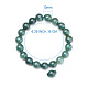 Natürliche jadeite runde Perlen Stretch-Armbänder BJEW-PH0001-10mm-10-3
