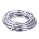 BENECREAT 3 Gauge(6mm) Silver Aluminum Wire 23 Feet(7m) Bendable Metal Sculpting Wire for Floral Model Skeleton Art Making and Beading Jewelry Work AW-BC0002-03D-01-1