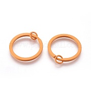 Железные брелоки с краской IFIN-L038-17-FF