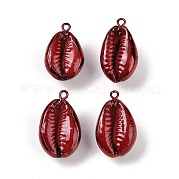 Подвески из натуральных ракушек каури SHEL-K006-49A