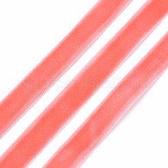 1/2 inch Single Face Velvet Ribbon, Dark Red, 1/2 inch(12.7mm), About 100yards/roll(91.44m/roll) Velvet None Red