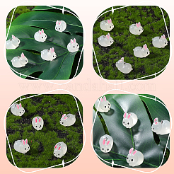 30 pendentif lumineux en résine translucide.&nbsp;RESI-SZ0003-34