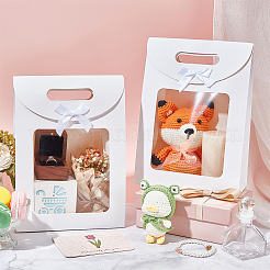 Rechteckige Geschenktüten aus Papier&nbsp;CON-WH0088-81B
