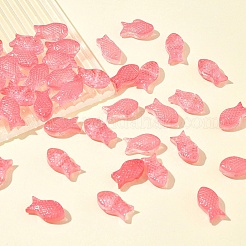 50pcs perles de verre transparentes peintes à la bombe&nbsp;GLAA-FS0002-06H