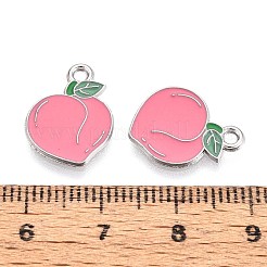 Emaille-Anhänger aus Obstlegierung&nbsp;PALLOY-S058-01P-24