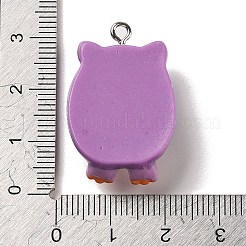 Pendentifs en résine opaque&nbsp;RESI-K020-04E