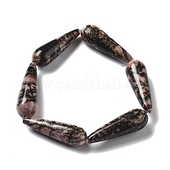 Natur Rhodonit Perlen Stränge&nbsp;G-P528-H16-01
