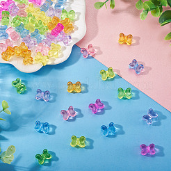 70g 7 Farben transparente Acrylperlen&nbsp;TACR-TA0001-80