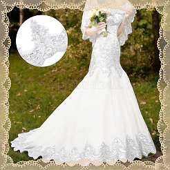 Ruban de dentelle à fleurs en polyester de 5 mètre&nbsp;OCOR-NB0002-88
