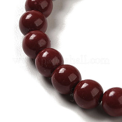 Zinnober Mala Perlen Armbänder&nbsp;BJEW-B080-30