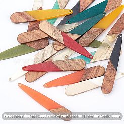 Kits para hacer aretes colgantes en forma de lágrima diy&nbsp;DIY-OC0006-31