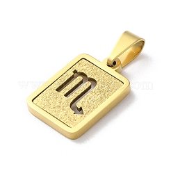 Pendentifs douze constellations en acier inoxydable 304&nbsp;LS-STAS-S152-02G-H