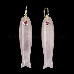 Pendentifs sculptés en pierres précieuses naturelles et synthétiques mélangées&nbsp;GG-CBA8D06-01G
