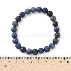 Bracciali di perline tratto sodalite naturale&nbsp;X-BJEW-F203-05