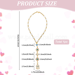 Decorazioni pendenti in conchiglia naturale&nbsp;HJEW-MA00014